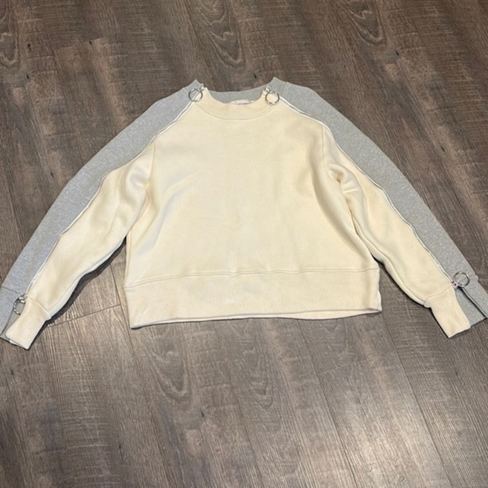ROCKET X LUNCH ZIPPER SLEEVE SWEATSHIRT
